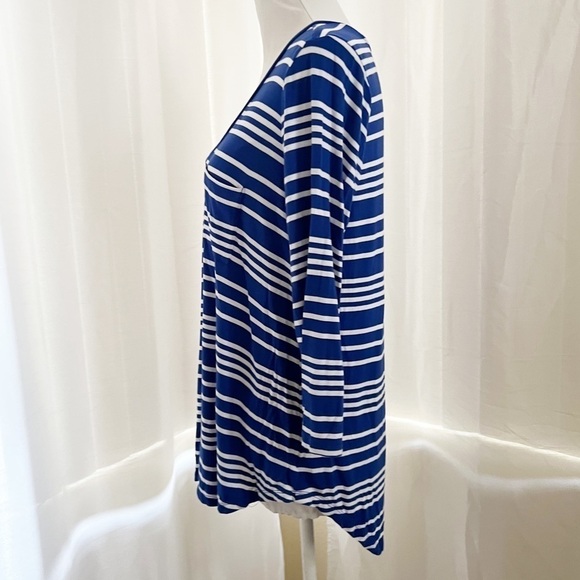 Merona striped tunic top Size Large - Picture 2 of 5